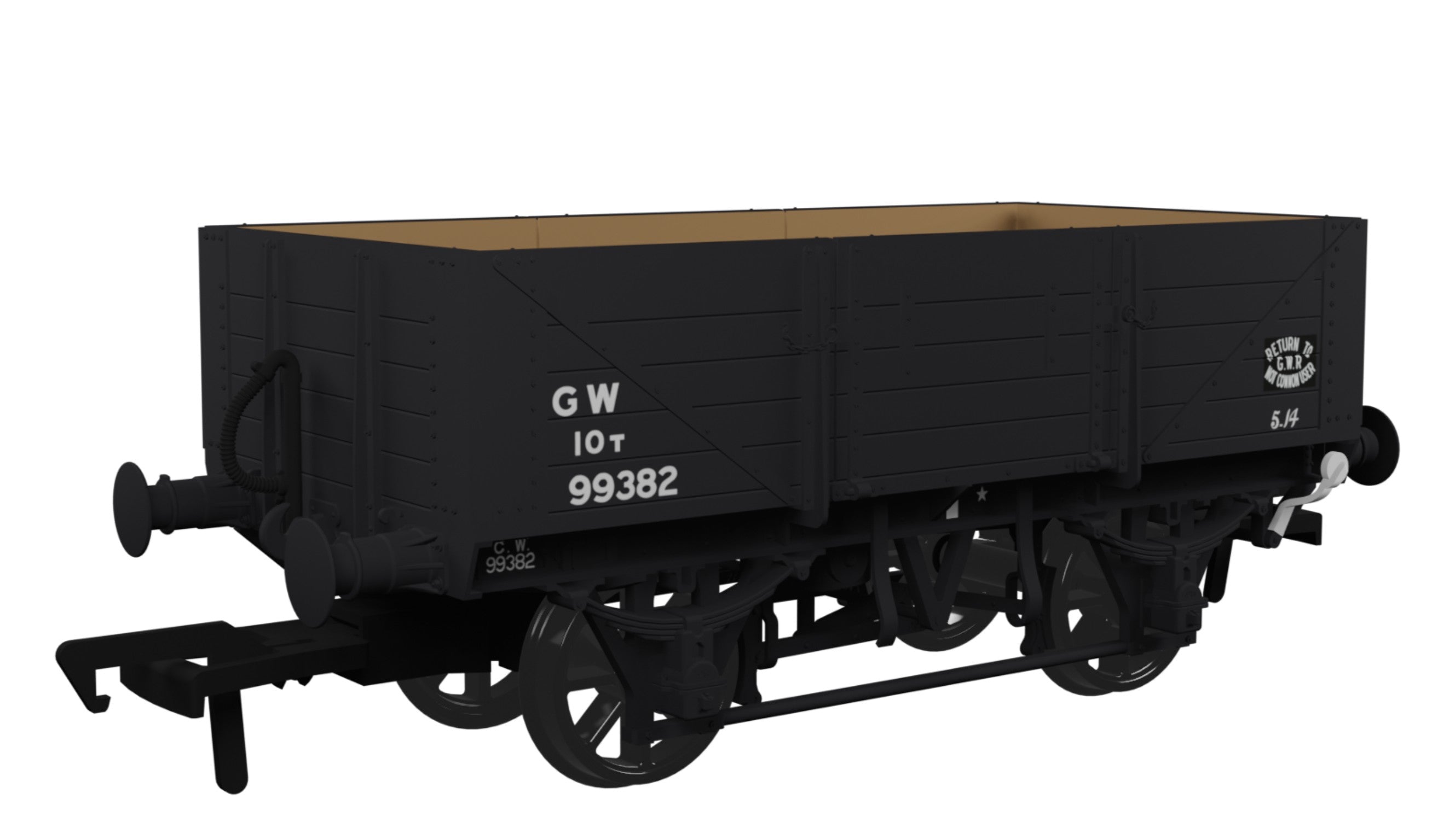 O15 Five Plank Wagon in GWR Grey (post 1936) Livery No