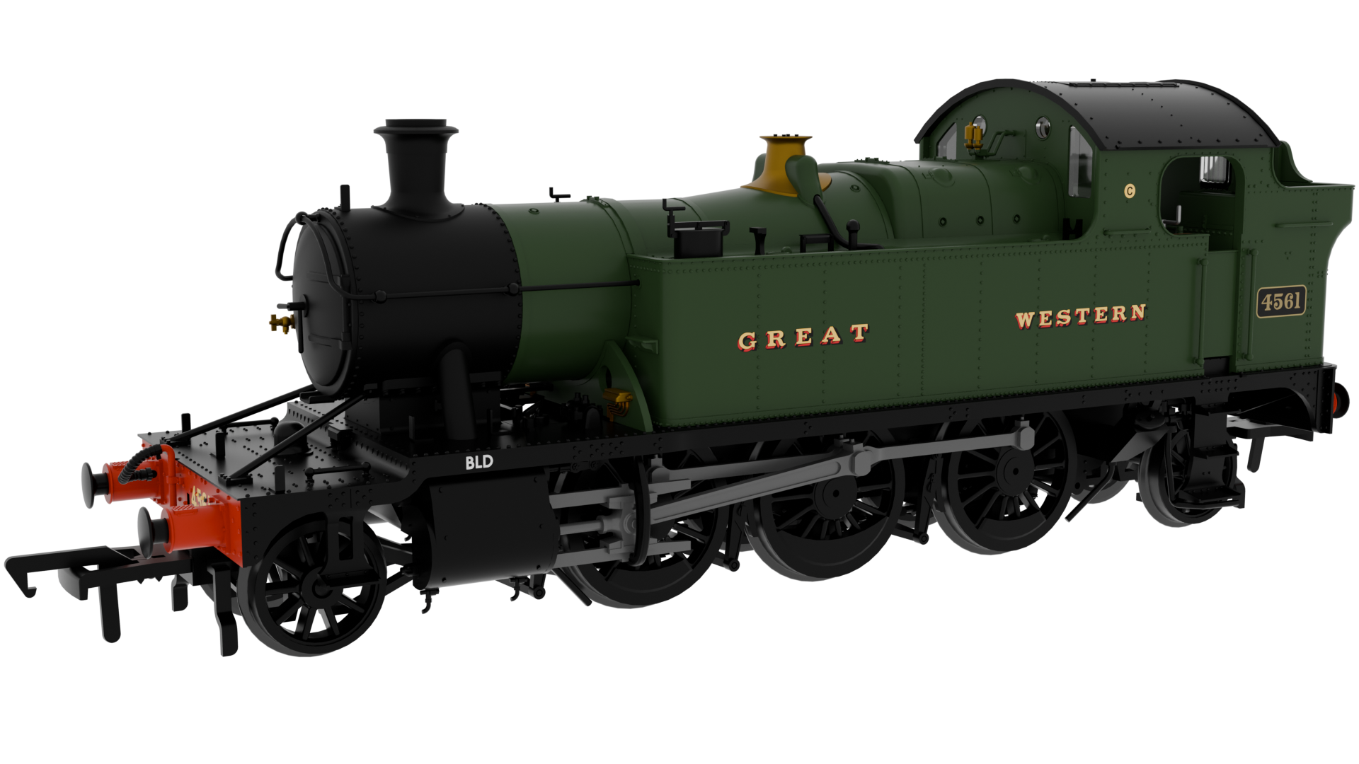GWR 45xx No.4561 Great Western Green (Preserved 1990s Condition)