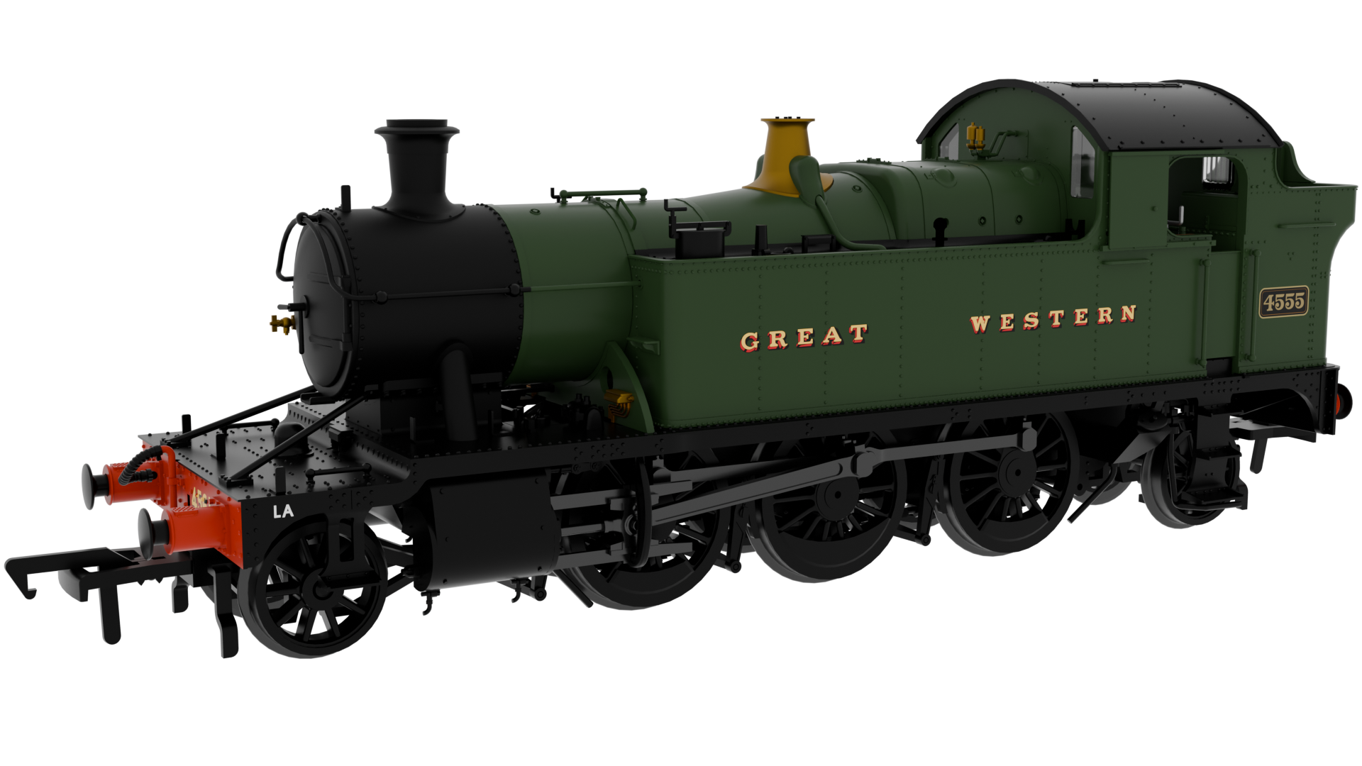 GWR 45xx No.4555 Great Western Green (Preserved 1960s Condition) - DCC SOUND