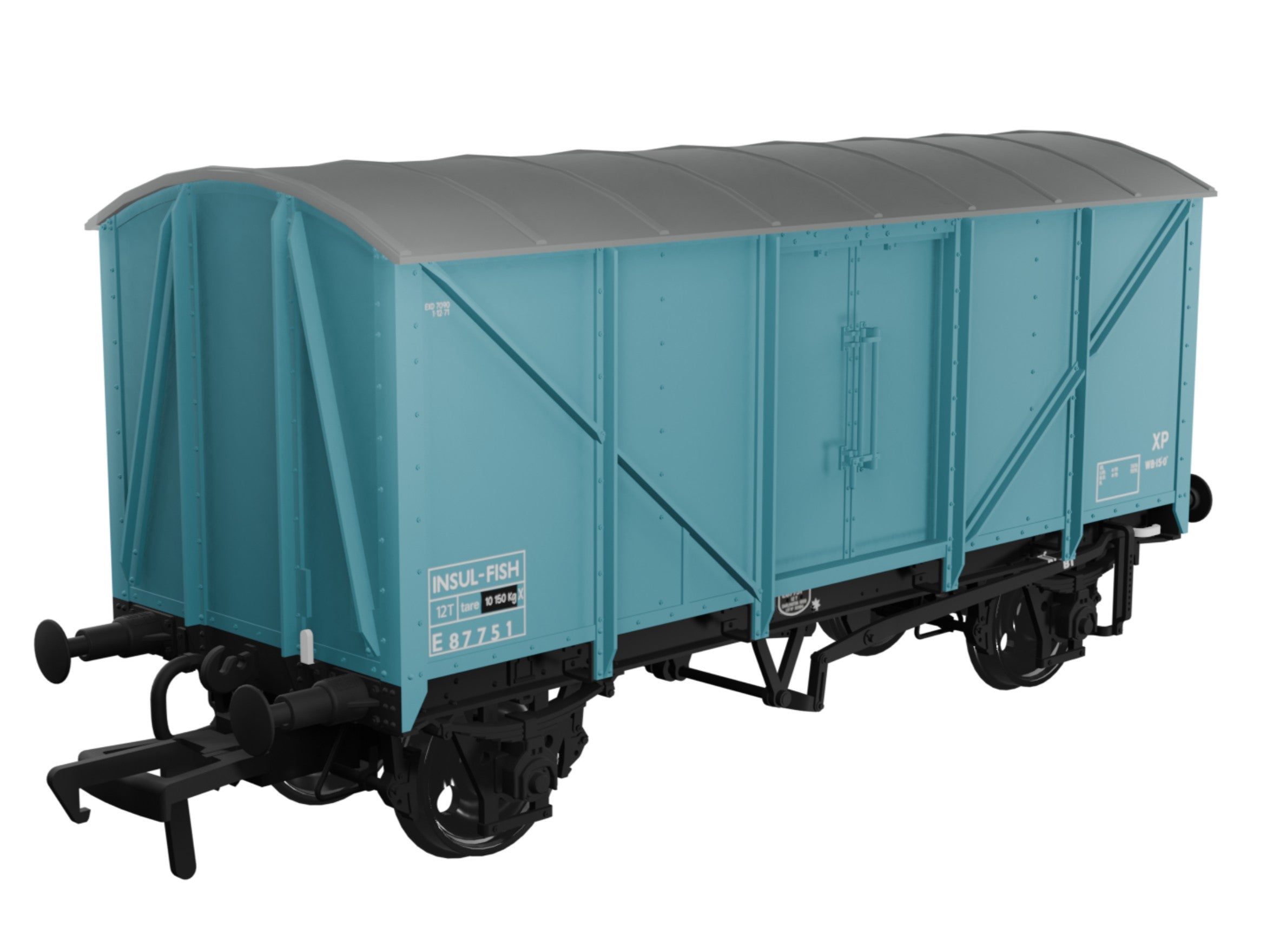 BR 1/801 Blue Spot Fish Van - No.E87751
