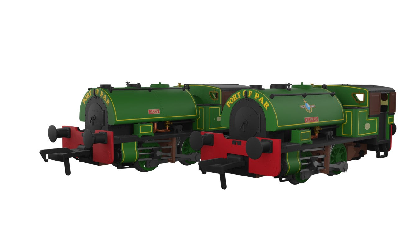 Port of Par Bagnalls Twin Pack - Lined Light Green