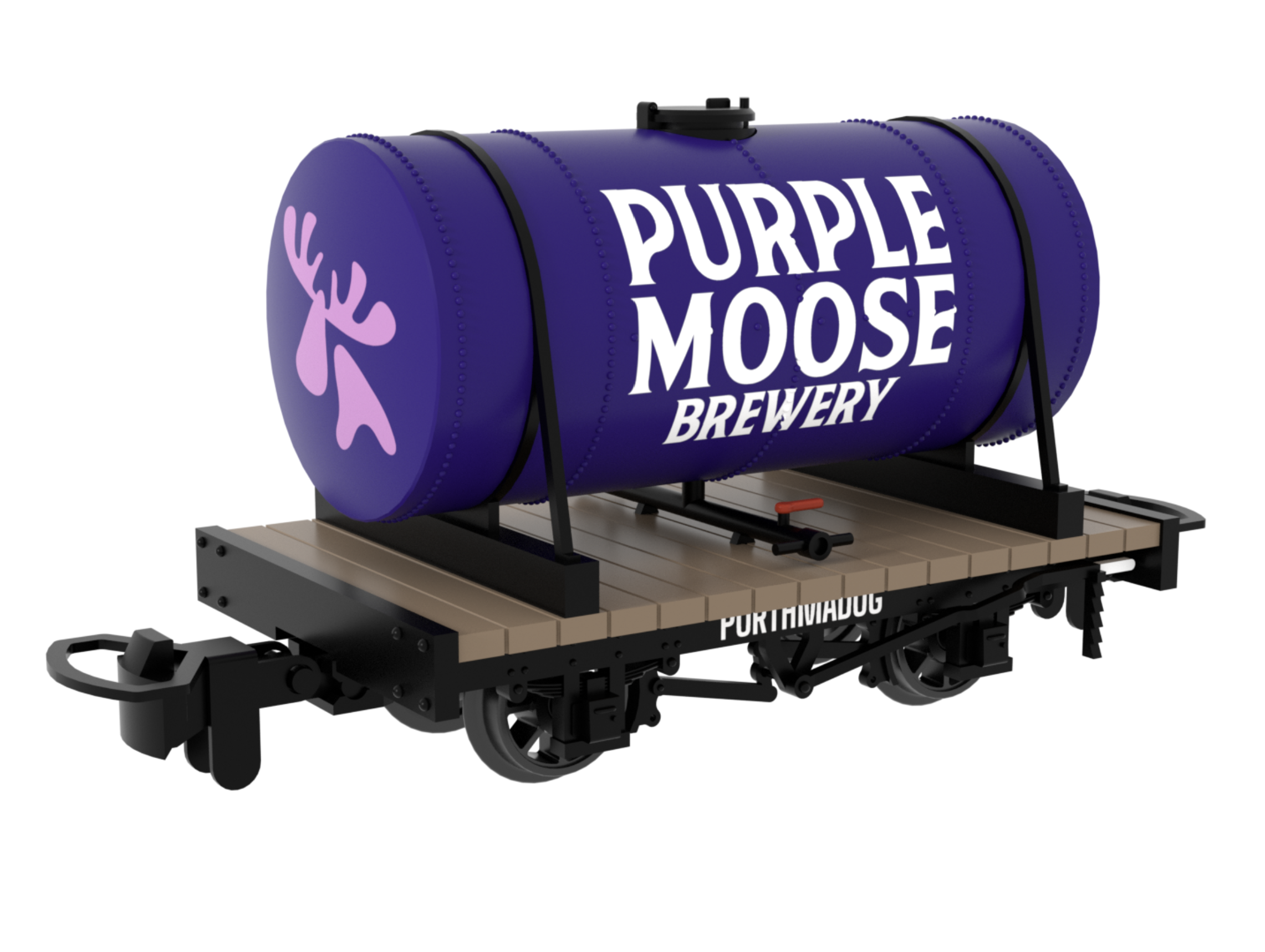 990112 - 009 Cylindrical Tank – Purple Moose Brewery