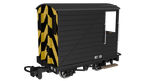 990806 - 009 Single Veranda Brake Van -  Black with Wasp Stripes No.19