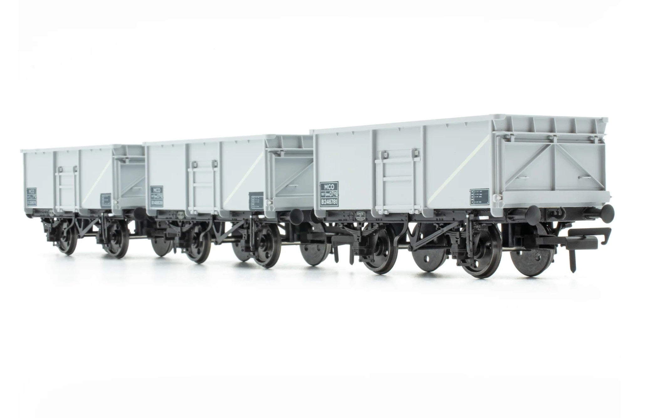 Wagon plat à guérite à 2 essieux avec cadre gris foncé Wagon plat à guérite à 2 essieux avec cadre gris foncé