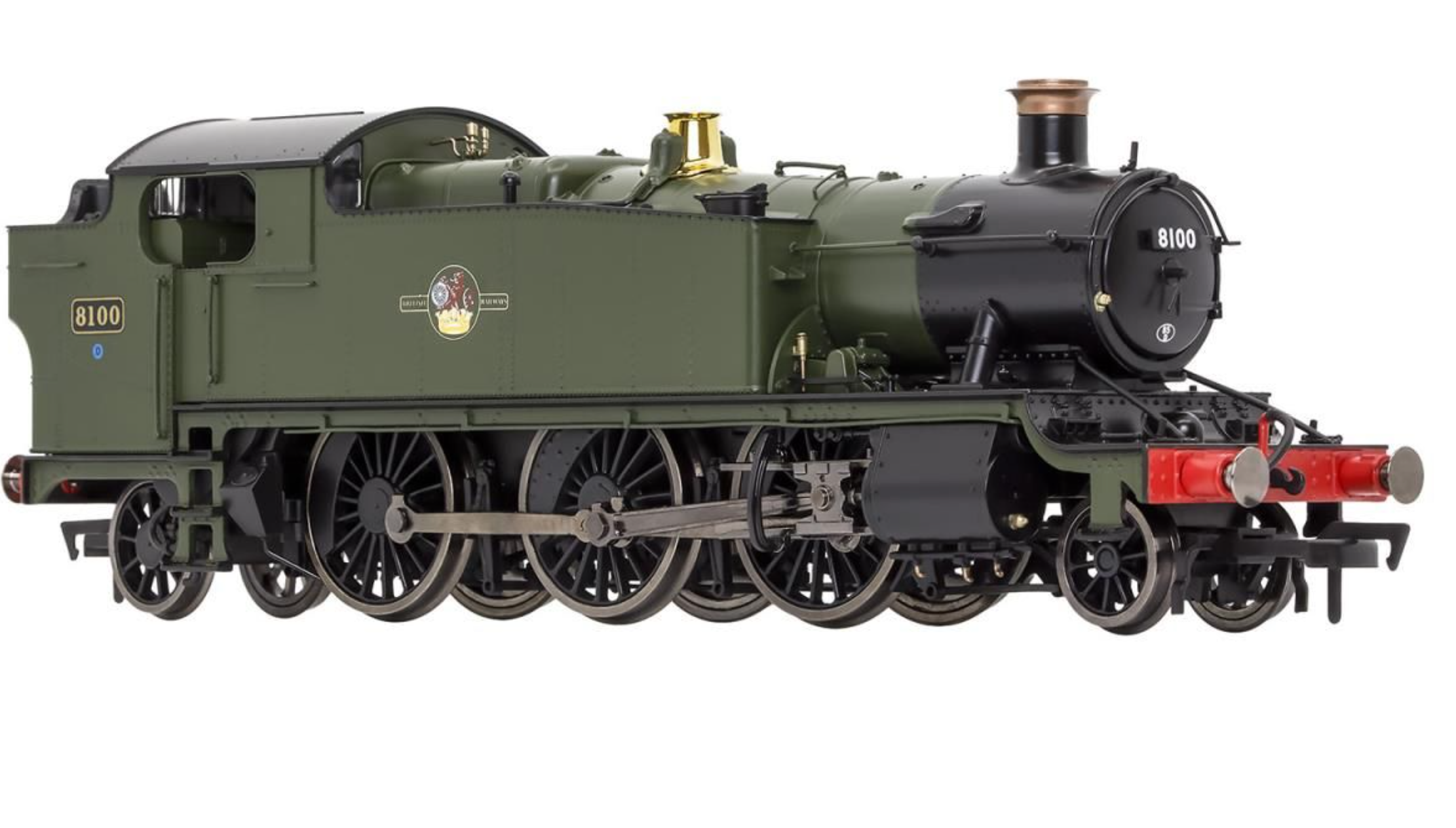 4S-041-014 - Large Prairie 2-6-2 8101 BR Late Green