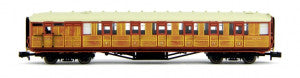 Gresley Coach LNER Teak Brake Composite 5549