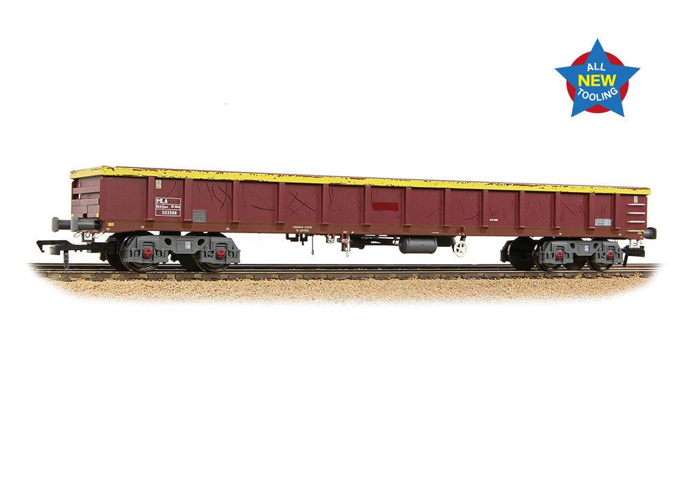 57-004 - MLA Bogie Open Wagon (Ex-EWS) DB Cargo WEATHERED