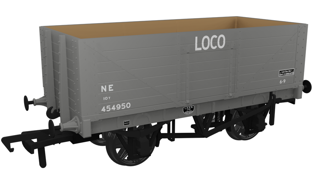 LNER 4150 7 Plank Wagon LNER (Late) No.454950