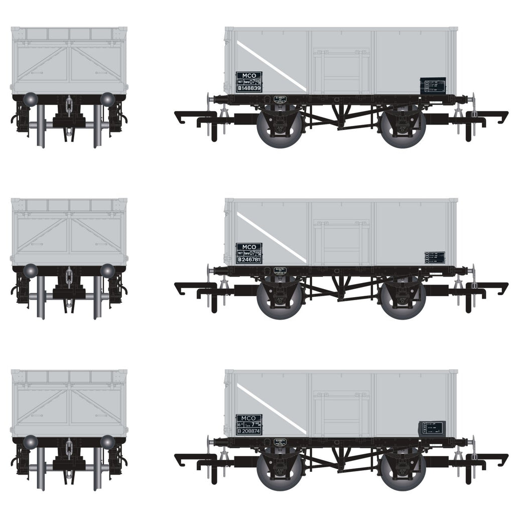 BR 16T Mineral - MCO - BR Freight Grey - Pack L