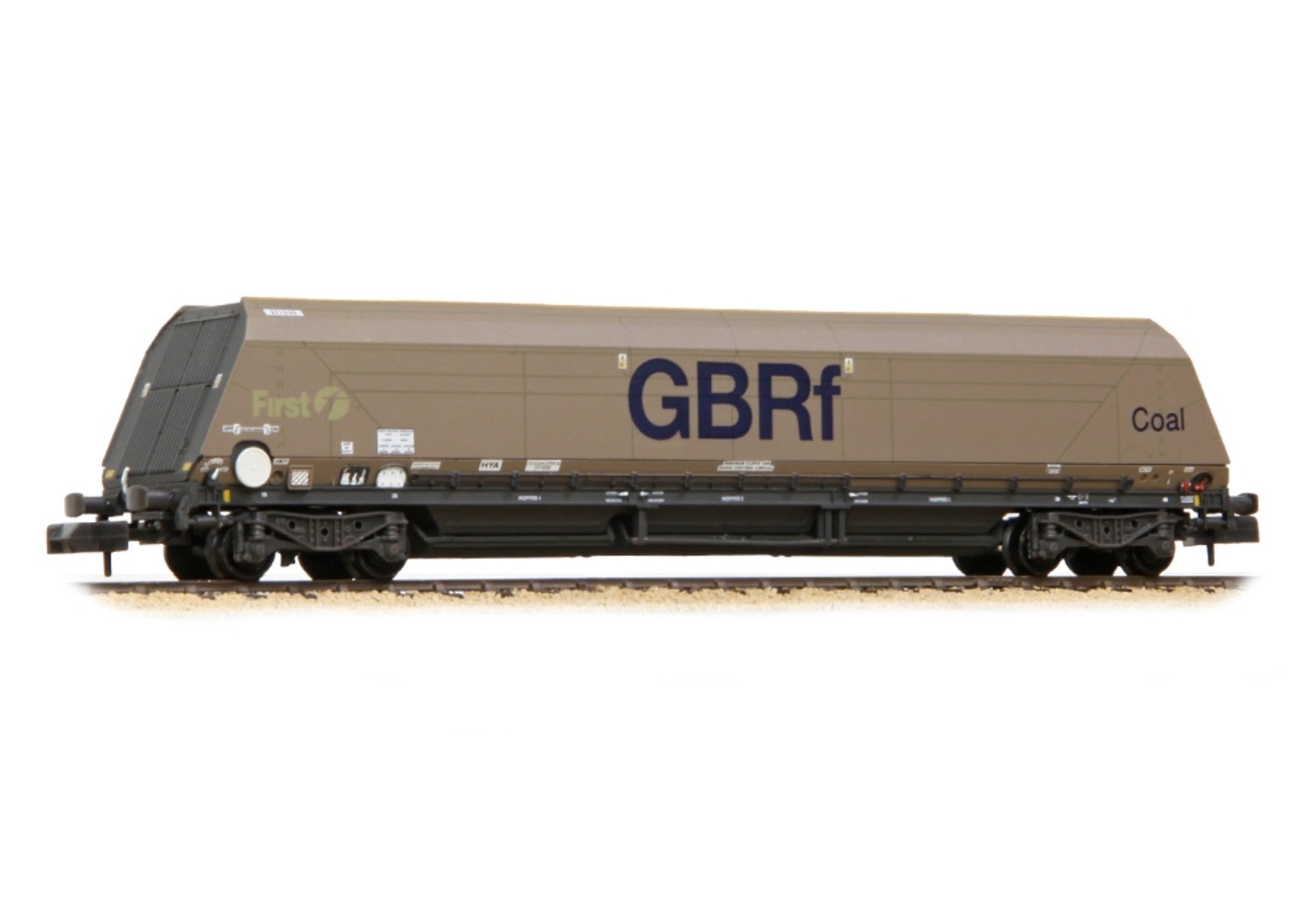 HYA Bogie Hopper Wagon GBRf Silver 'Coal'