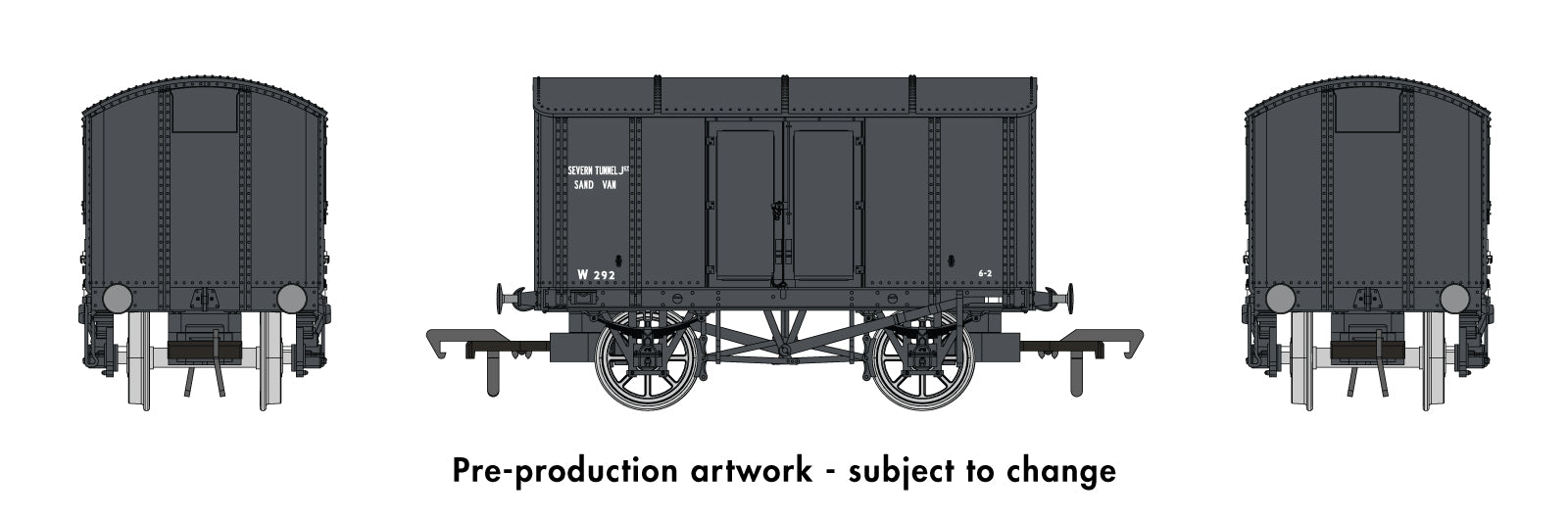 Iron Mink No.W292 BR Grey (Sand Van)