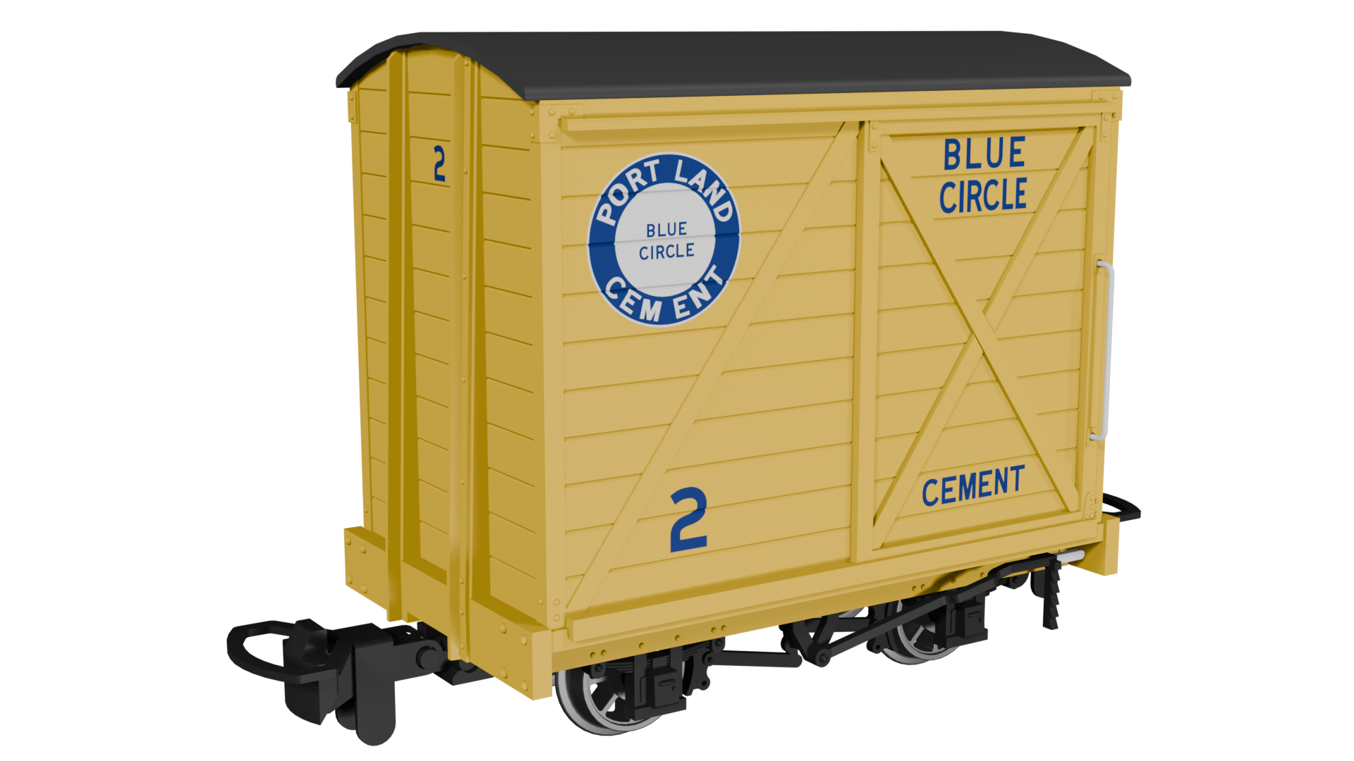 009 Covered Van -  Blue Circle No.2