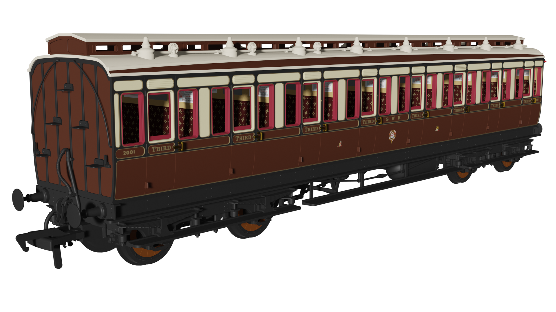 GWR ‘Evolution’ Non-Corridor Third No.2001