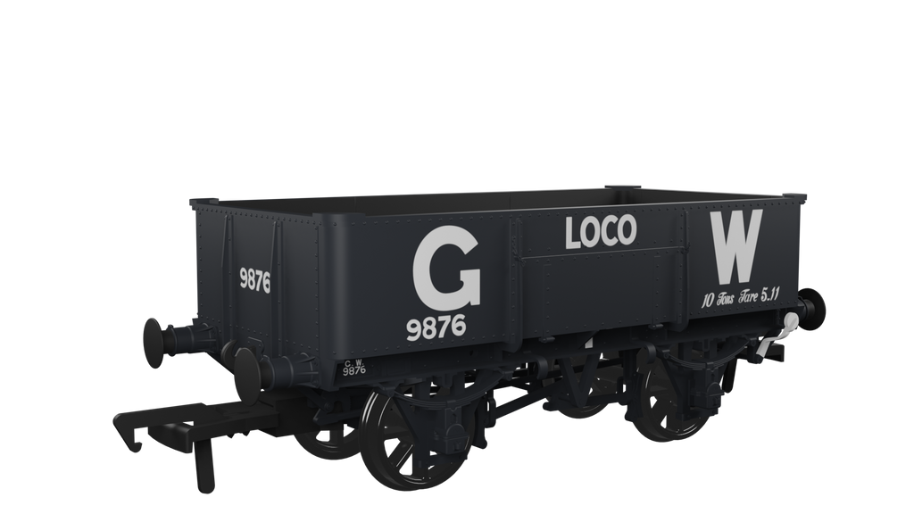 Rapido Trains Diagram N19 Loco Coal Wagon GWR No.9876 - 977001 – Bure ...