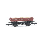 14T Mermaid Side Tipping Ballast Wagon Deptl Gulf Red