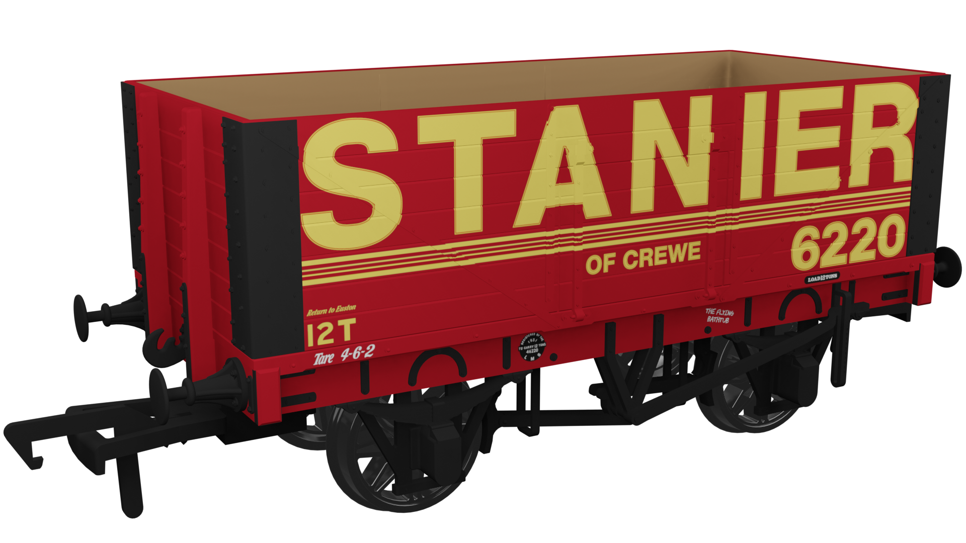 RCH 7 Plank Wagon Stanier No.6220