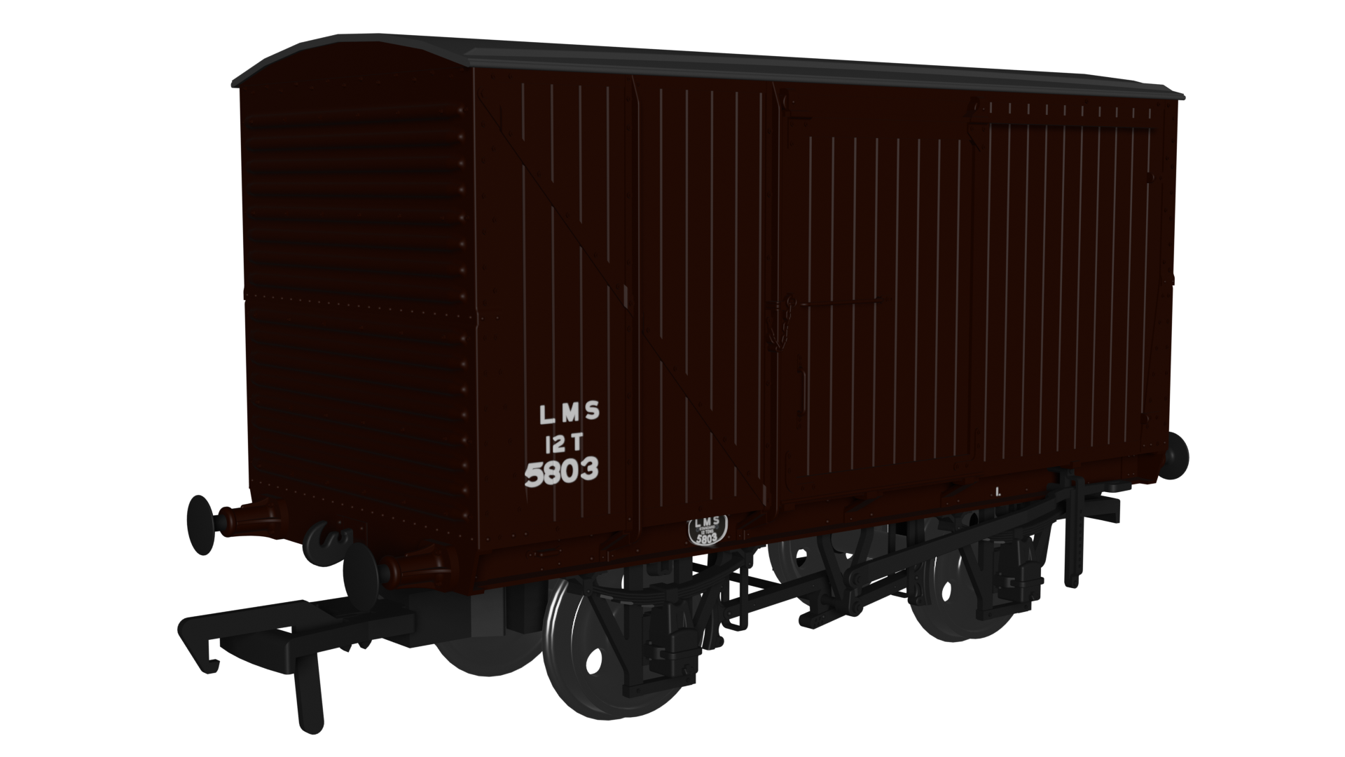 970004 - LMS D1663 Van - LMS (post-36) No.5803
