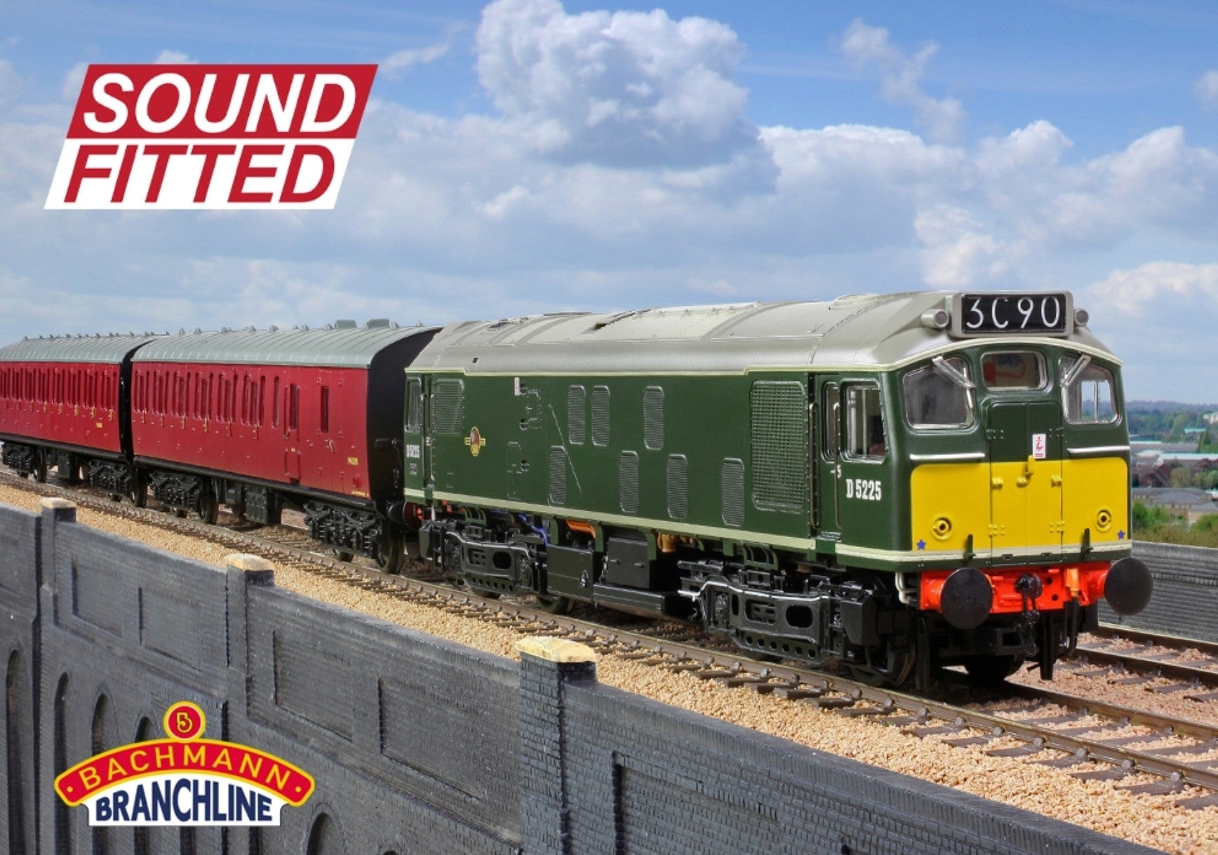 Suburban Sulzer OO Scale SOUND FITTED Train Set with Kinesis GO!