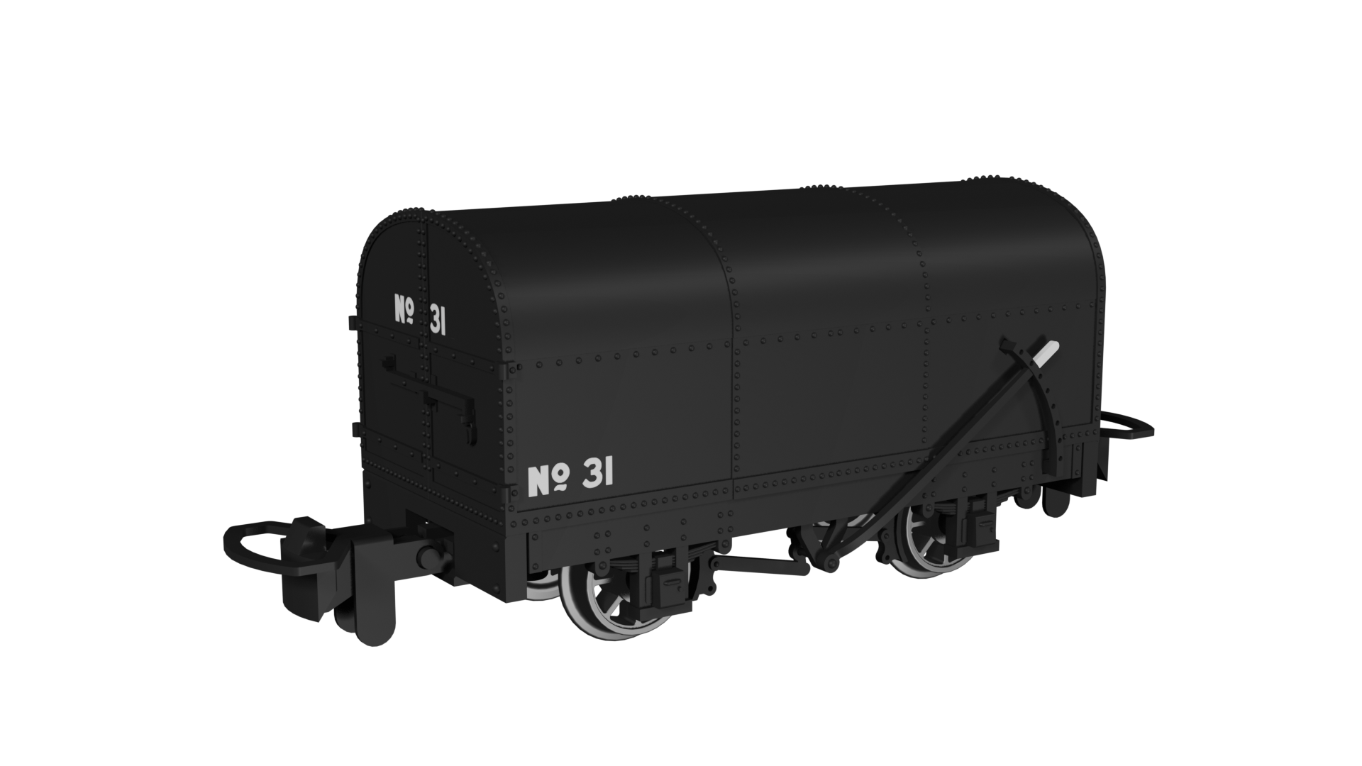 009 Gunpowder Van -  Plain Black No.31
