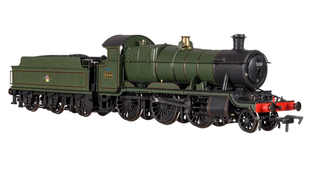 4S-043-016 - 43xx 2-6-0 Mogul 5330 BR Lined Late Green