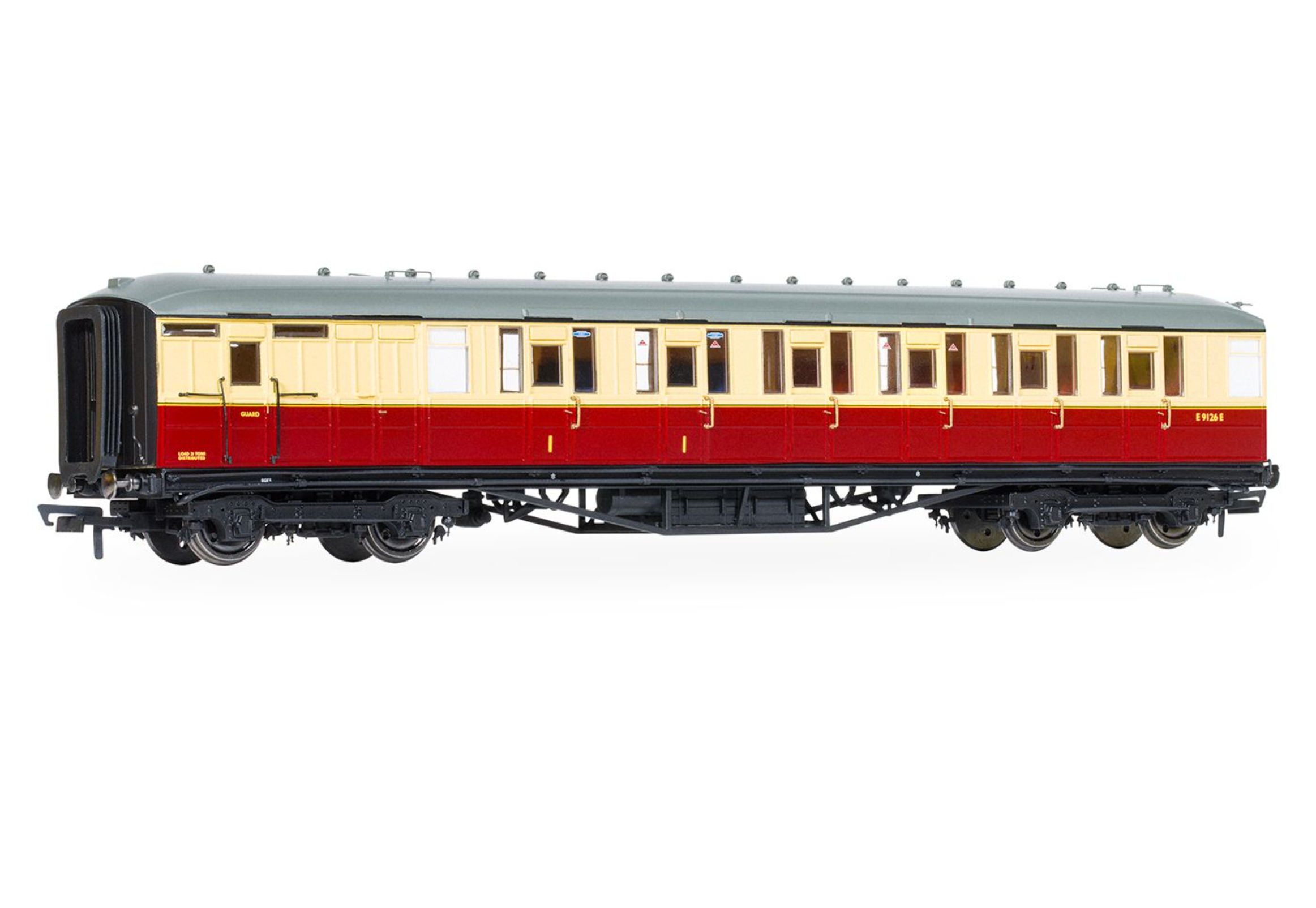 BR Gresley Corridor Crimson & Cream Comp Brake E9126E