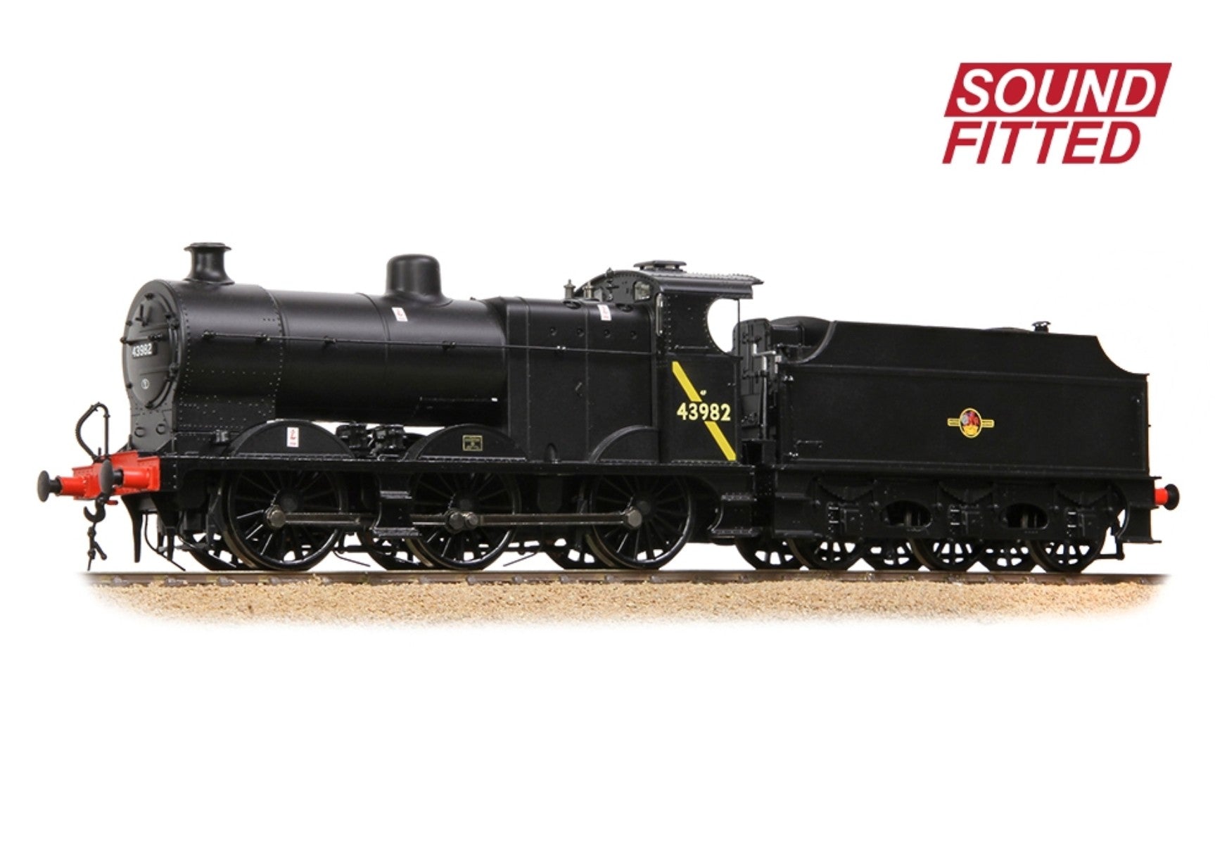 MR 3835 (4F) with Fowler Tender 43982 BR Black (Late Crest) SOUND FITTED