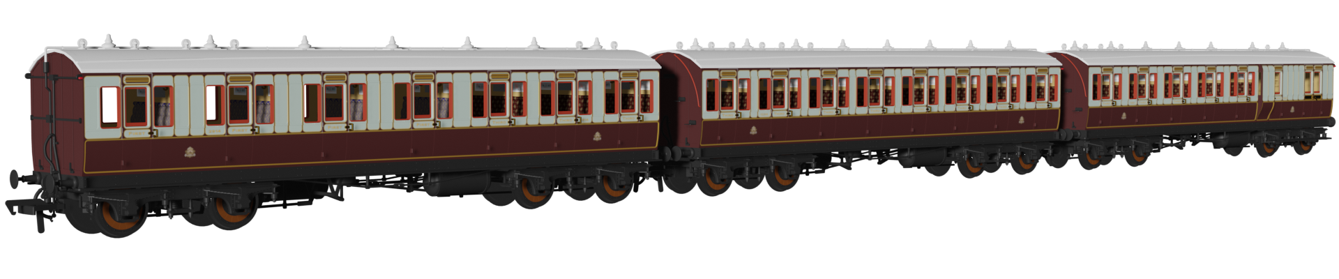 LNWR ‘Evolution’ Non-Corridor Carriage Pack