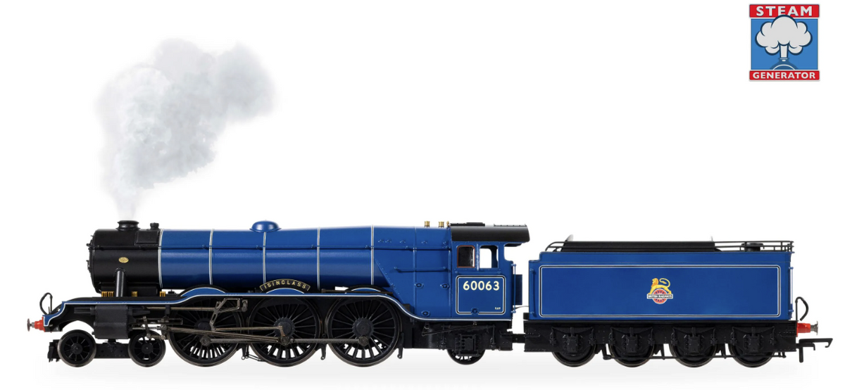 R30476SS - BR (Early) - Class A3 - 60063 'Isinglass' (With Steam Generator)