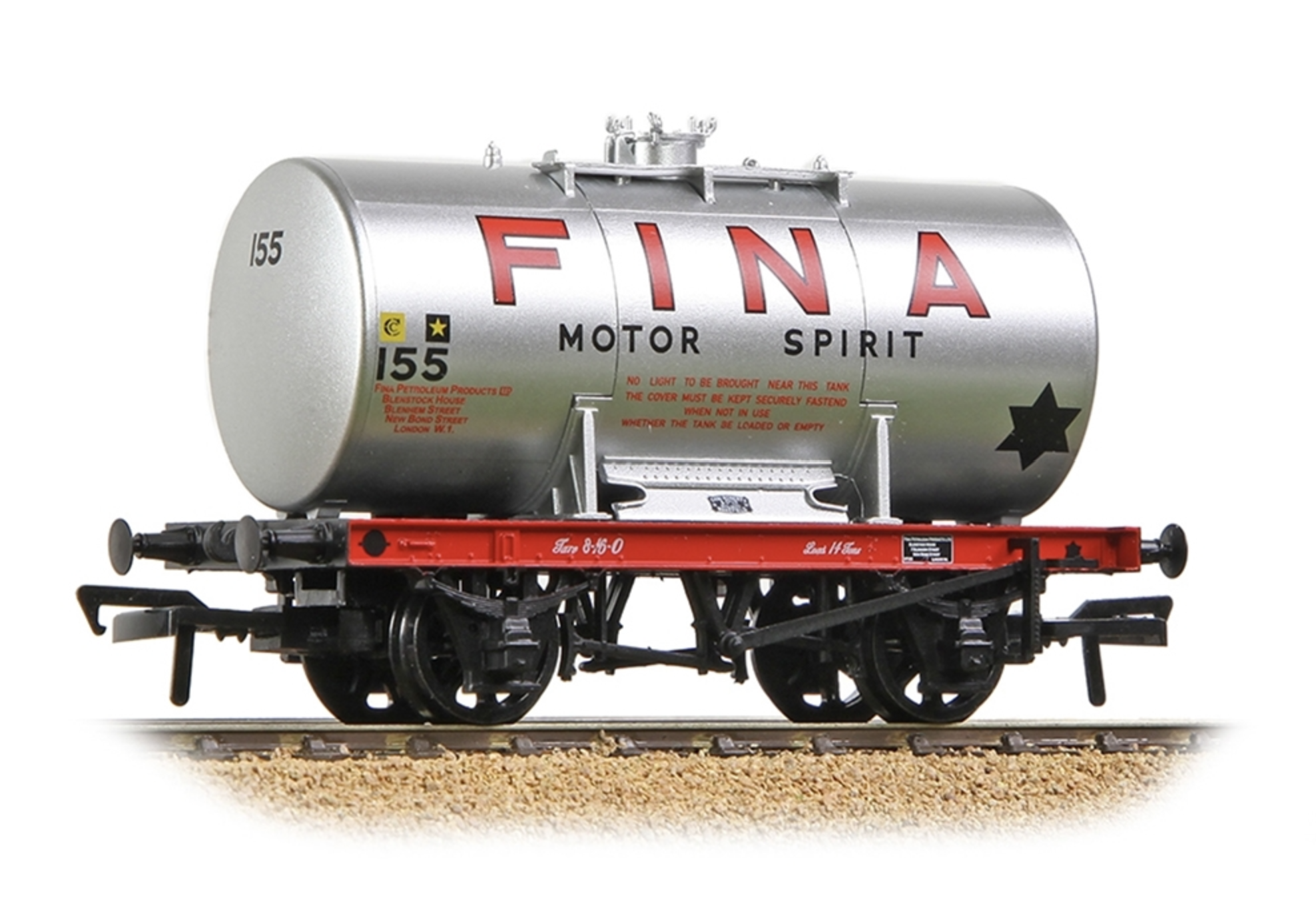 14T Anchor-Mounted Tank Wagon 'Fina' Silver