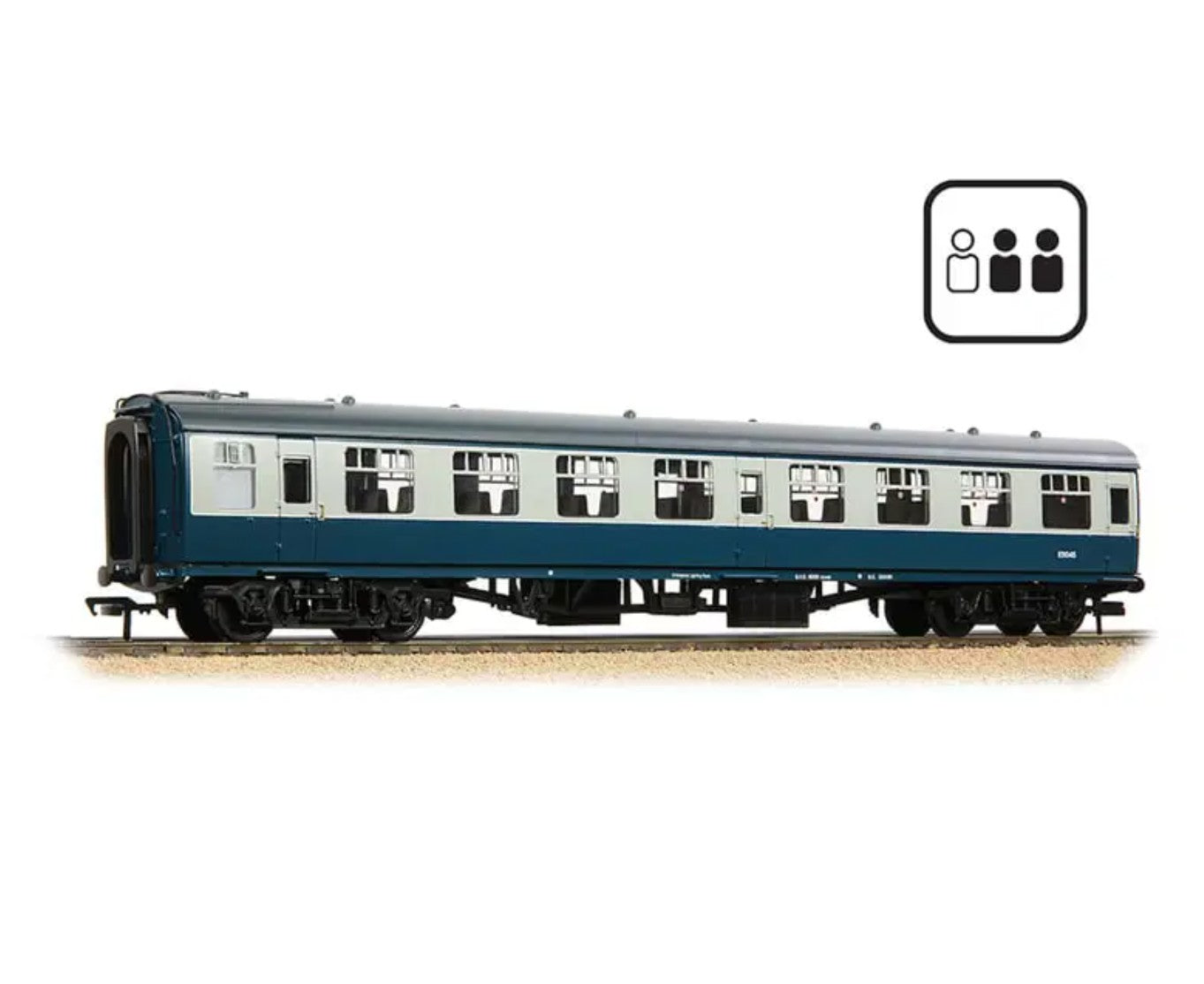 BR Mk1 TSO Tourist Second Open BR Blue & Grey [PF]