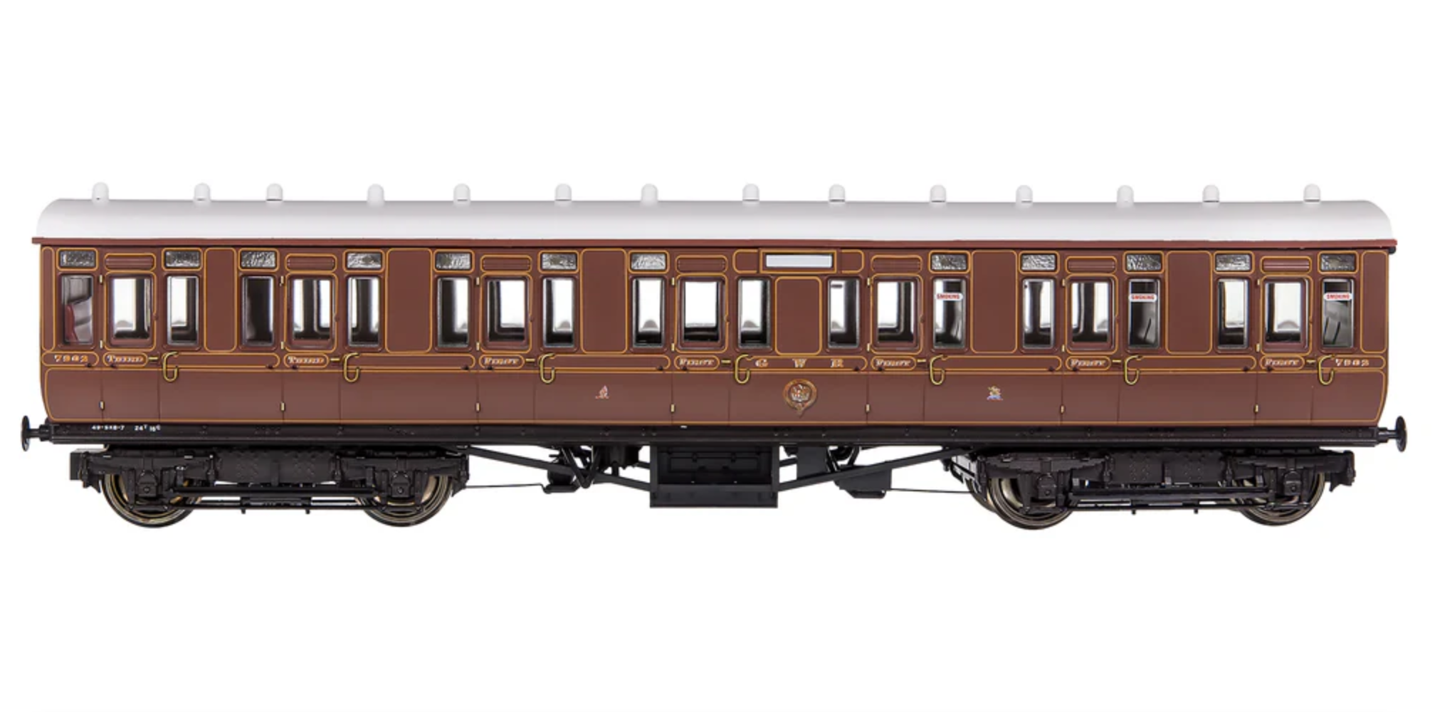 GWR Toplight Mainline City Lined Crimson Composite 7902 Set 1