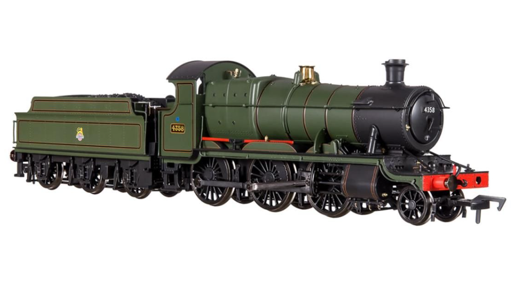 4S-043-015 - 43xx 2-6-0 Mogul 4358 BR Lined Early Green