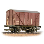 GWR 12T Shock Van Planked Ends BR Bauxite