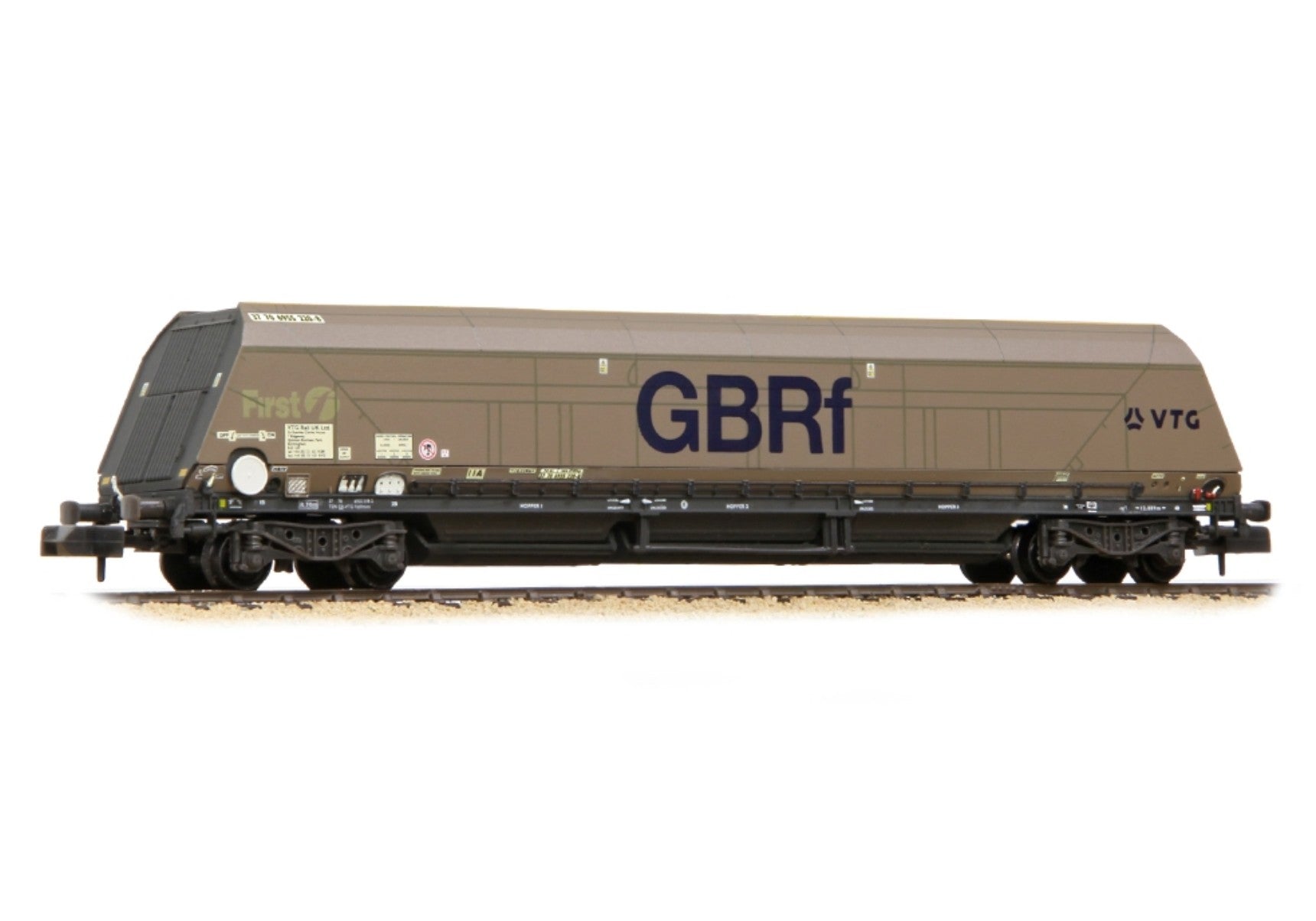 IIA Bogie Hopper Wagon GBRf (VTG) Silver