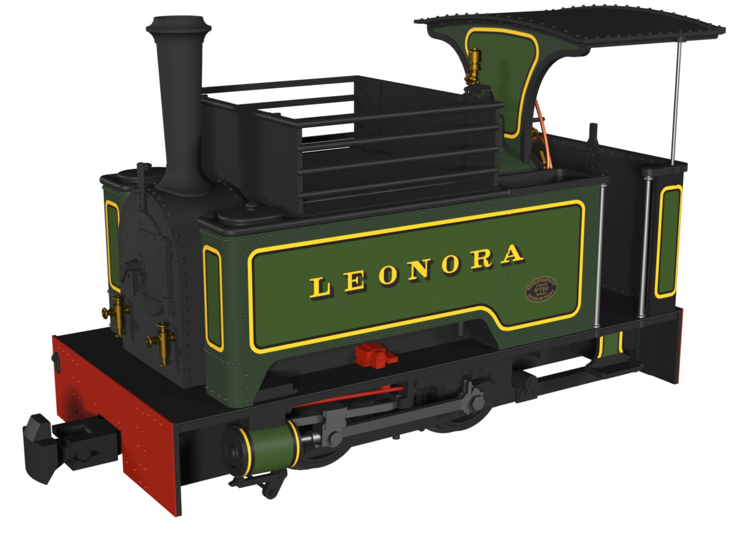 986002 - Kerr Stuart Sirdar 'Leonora' - Lined Green