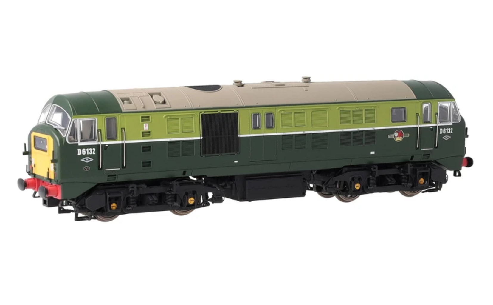 4D-014-006 - Class 29 D6132 BR Two Tone Green (Small Yellow Panel)