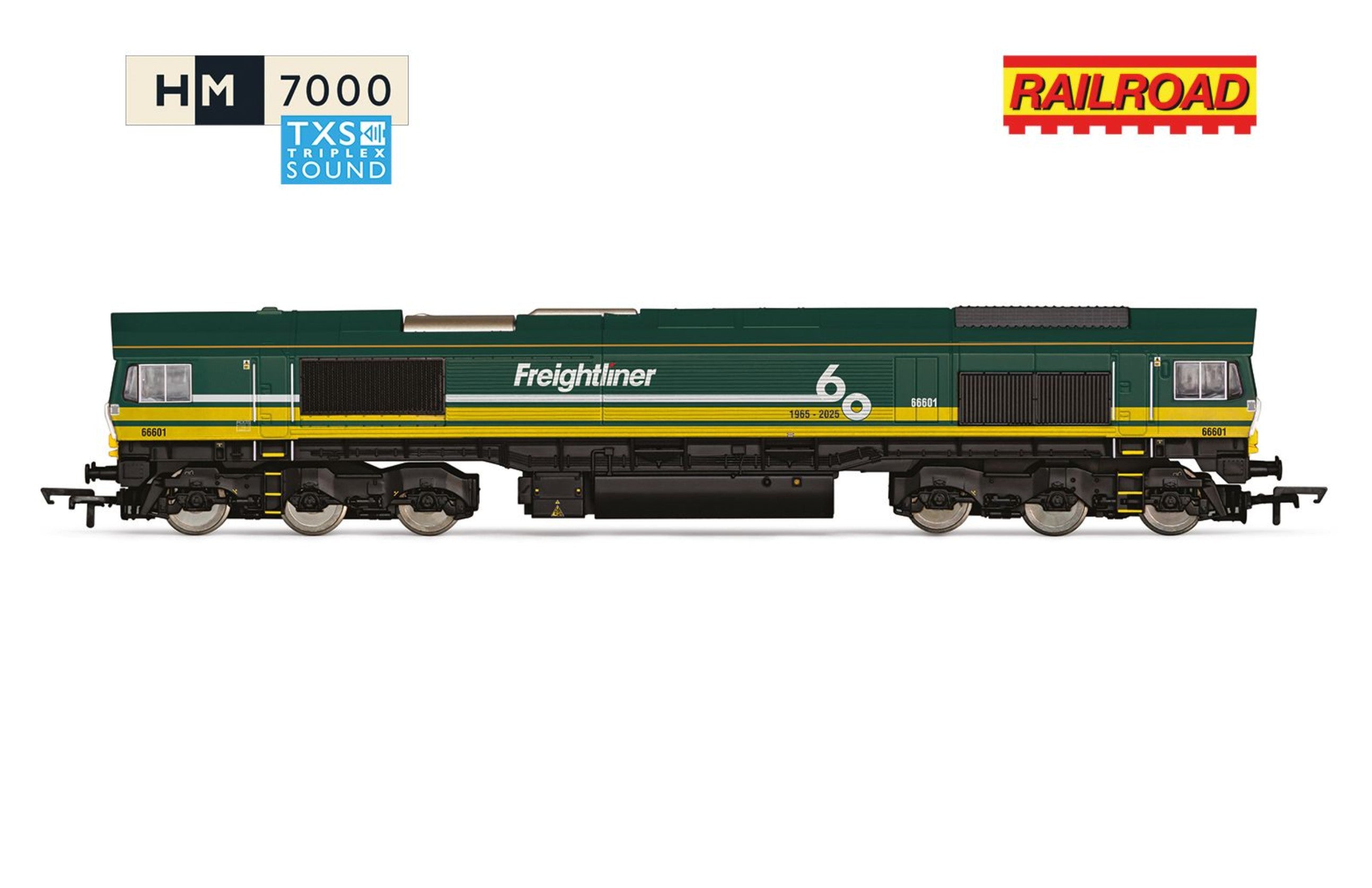 RailRoad Freightliner Class 66 Freightliner 60 66601 - DCC Sound Fitted