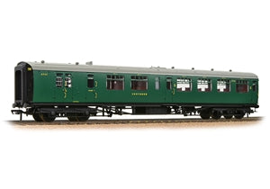 34-725A - SR Bulleid Brake Third Semi-Open 10'' Vents SR Malachite Green