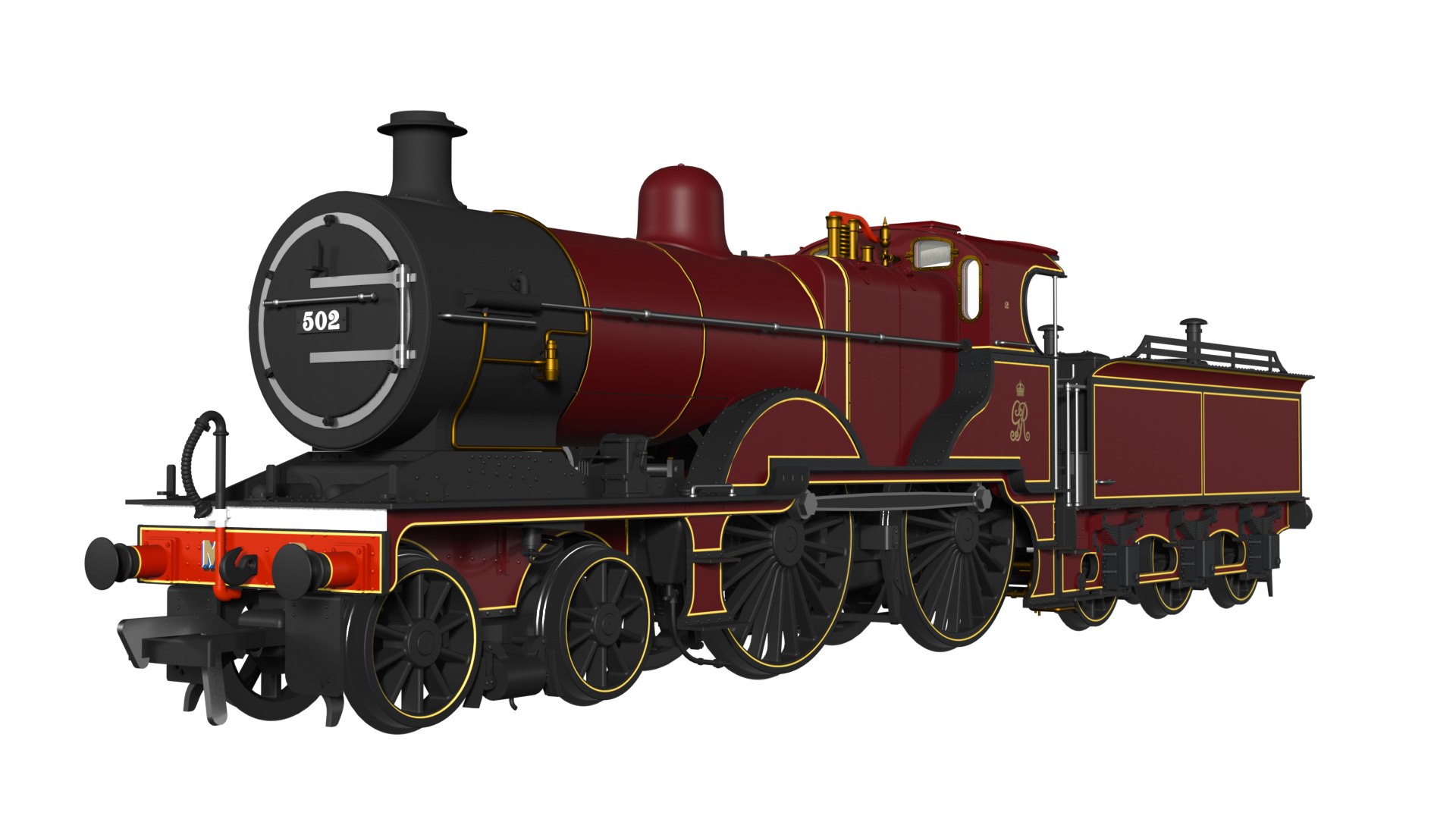 974001 - MR 483 No.502 Midland Railway Royal Train