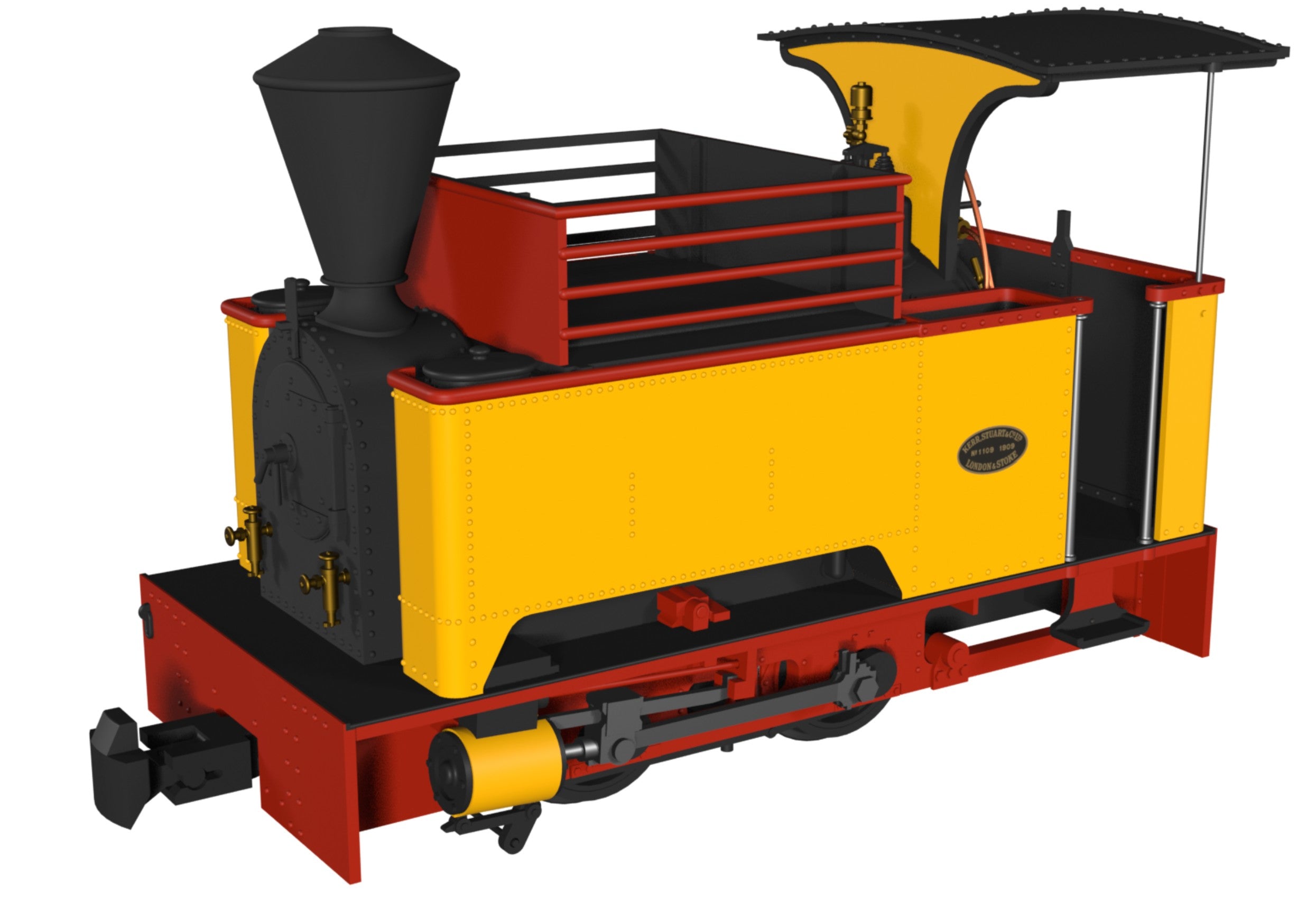 986008 - Kerr Stuart Sirdar - Plain Yellow