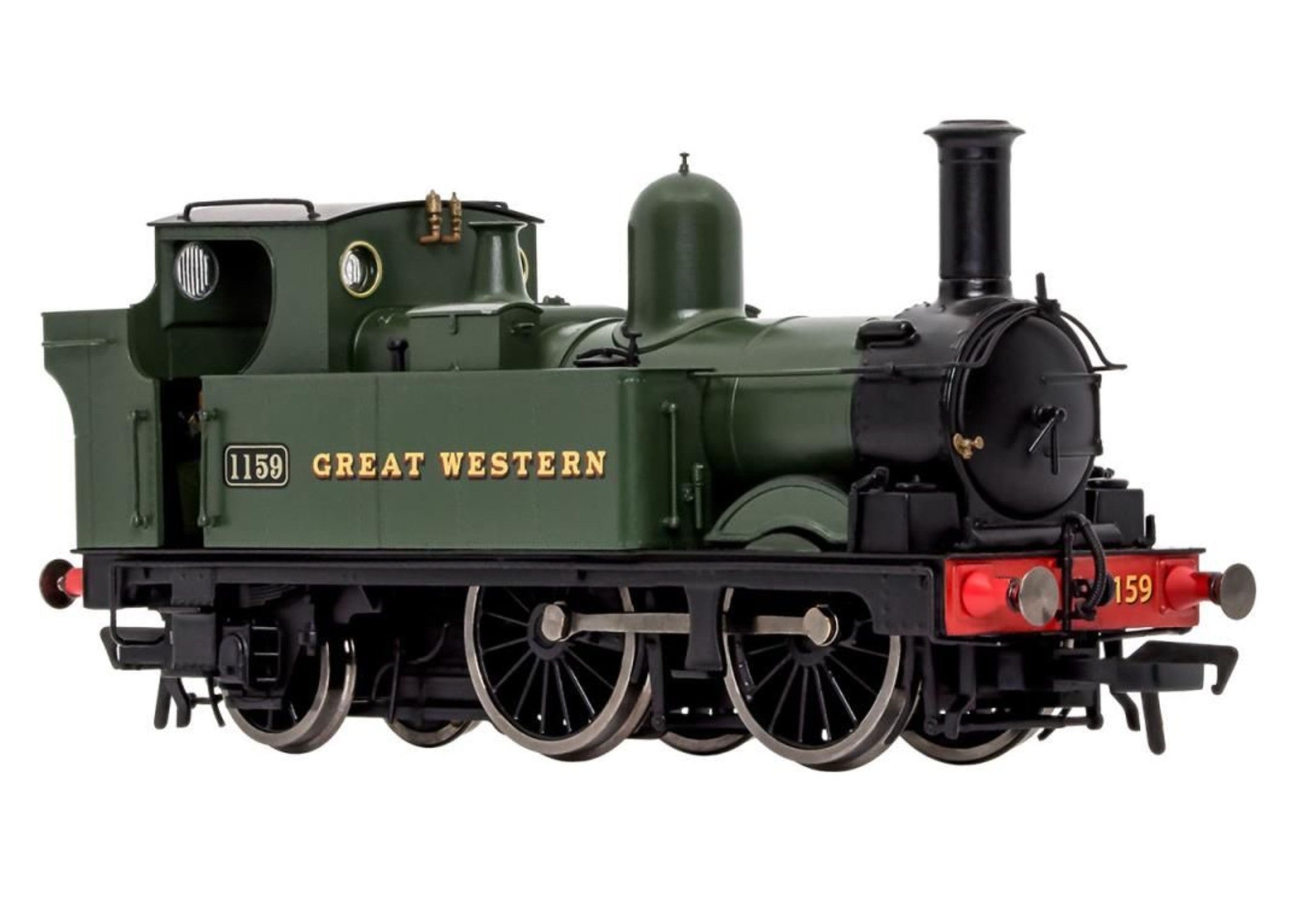 4S-517-005 - GWR 517 - 0-4-2 GW Green 'Great Western' with Collett Cab