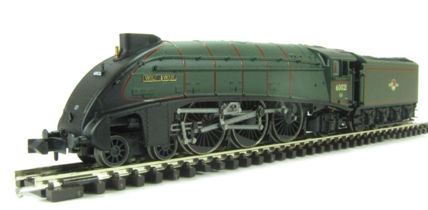 Class A4 60021 'Wild Swan'BR L/Green Late Double Chimney