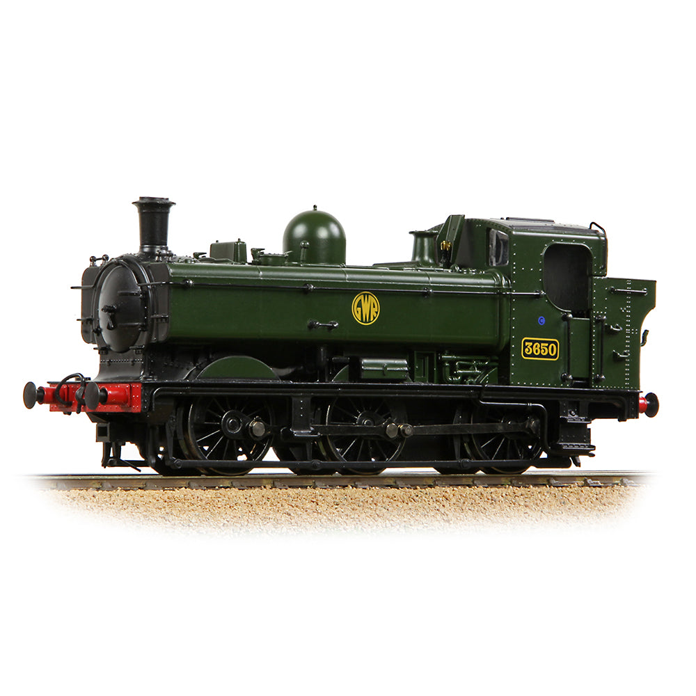 GWR 8750 Pannier Tank 3650 GWR Green Shirtbutton
