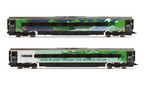 Avanti 390 Climate change livery Coaches 68921 + 68821