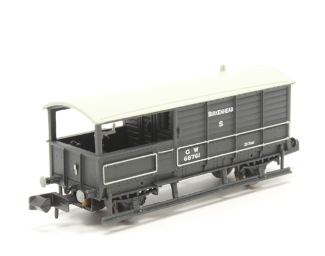 377-375 - 20 Ton Toad Brake Van GWR Grey 68761 Birkenhead