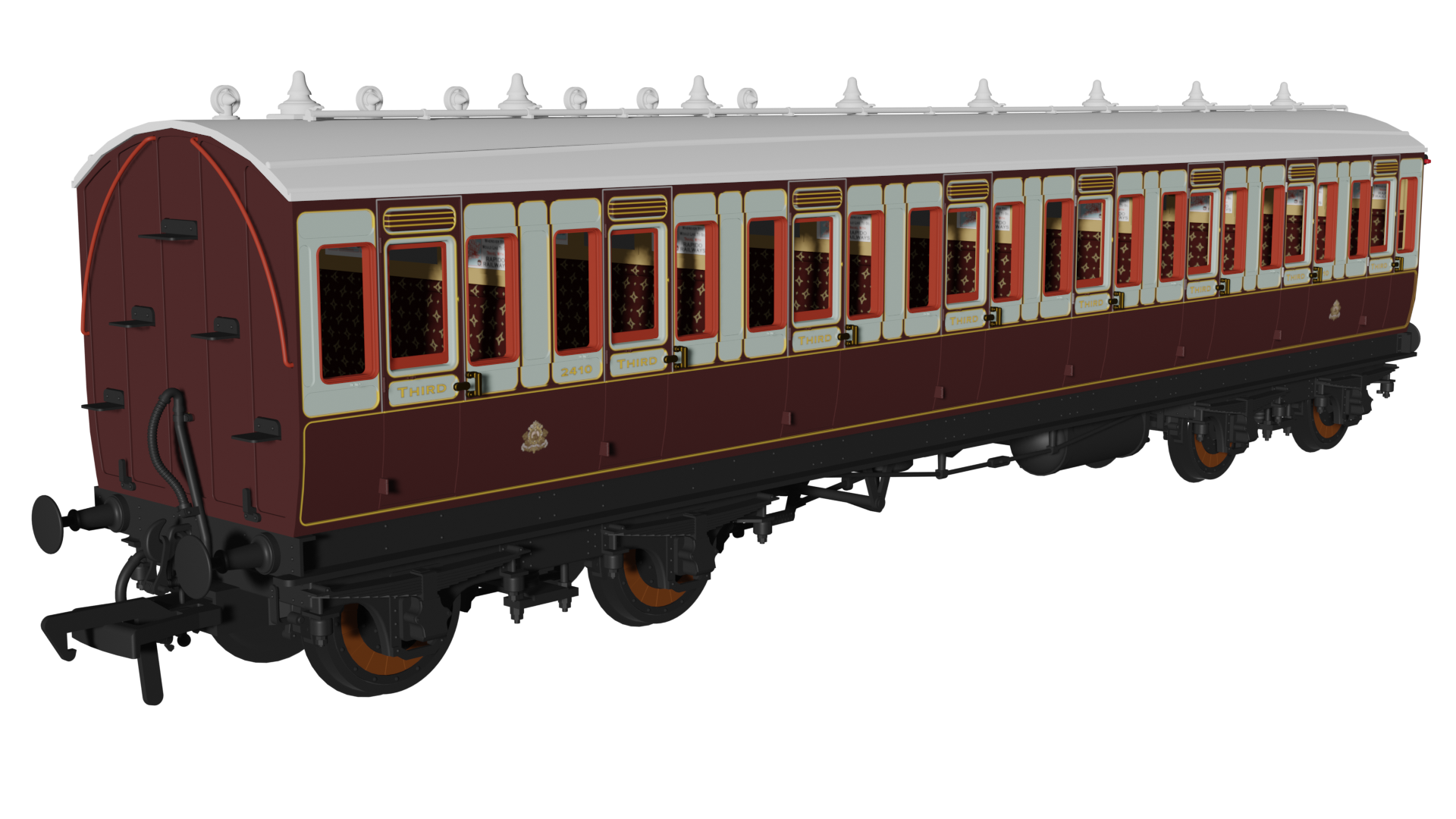 LNWR ‘Evolution’ Non-Corridor Third No.2410