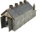 PN932 - Single Track Engine Shed - Stone built