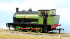 16" Hunslet "Jacks Green" Nassington Lined Green