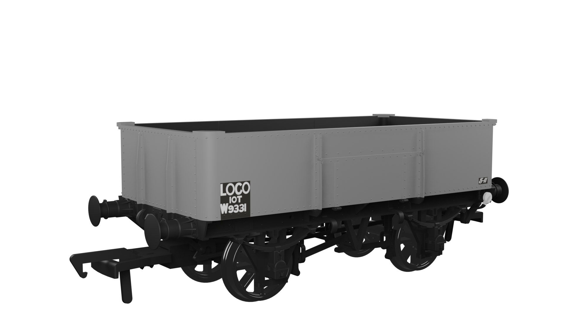 Diagram N19 Loco Coal Wagon BR No.W9331