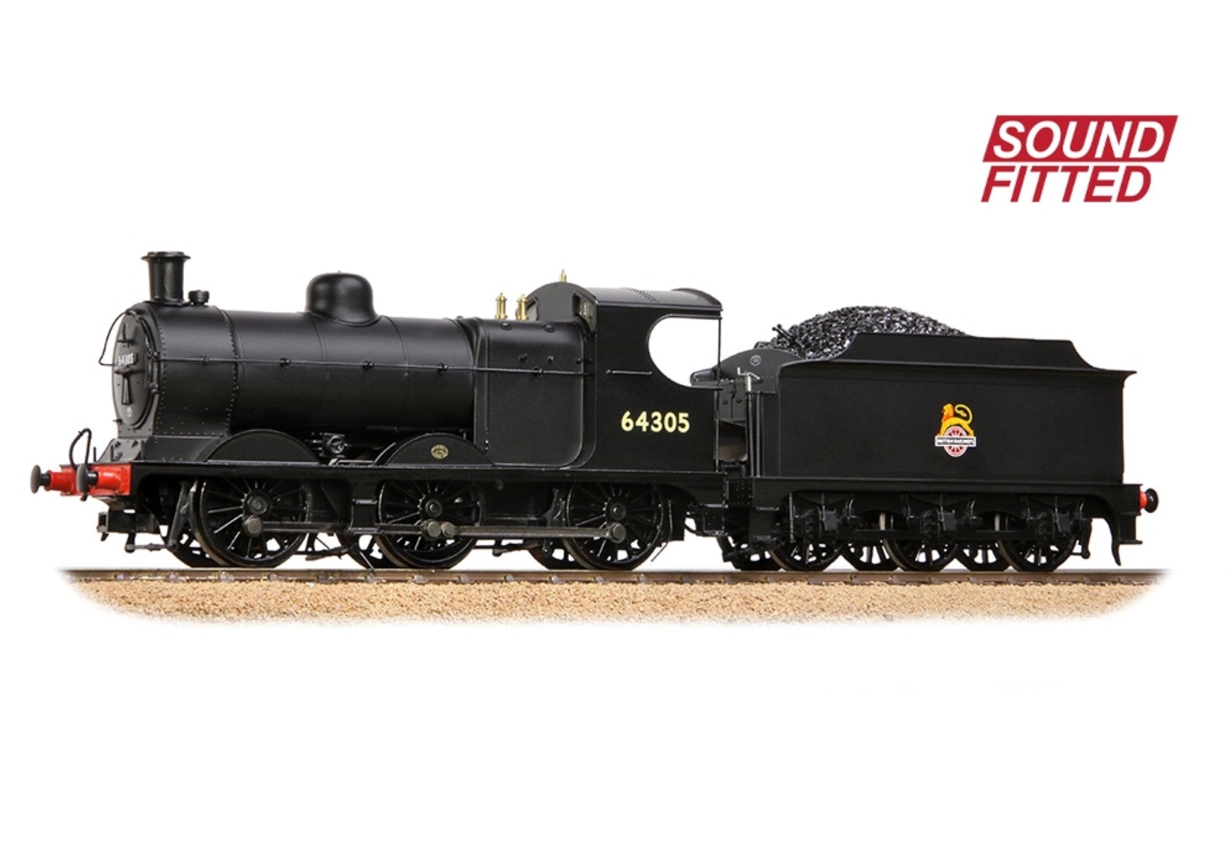 GCR 9J (J11) 64305 BR Black (Early Emblem) SOUND FITTED